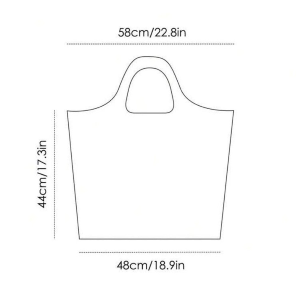 Tim Burton Gothic Gray Tote Bag - Picture 8 of 10